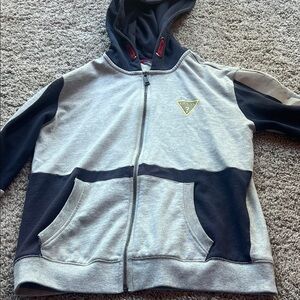 Guess Kids Two-Tone Hoodie Jacket